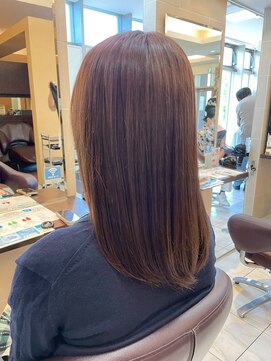 ルページ 千葉(lpage) 髪質改善/顔周りレイヤーカット/グレージュ[千葉/千葉駅]