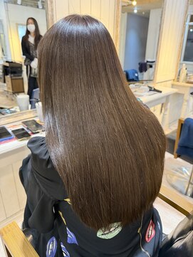 髪質改善/京橋/絡まり/ダメージ/マットベージュ