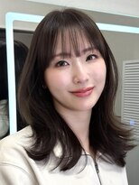 シーテメゾン(Ciete Maison)&nbsp;【yuuka】くびれヘア/レイヤーミディアム/似合わせ/名古屋美容室