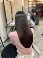 ハル 新宿(haru)&nbsp;髪質改善/ツヤ髪ストレート/垢抜け/ ロングヘア/ストレートヘア