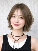 大人ボブ/くびれボブ/ボブ/ボブパーマ/10代20代30代/表参道
