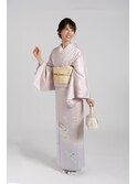 【カタログ】訪問着レンタル　着付け　ヘアセット