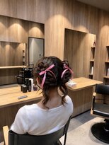 ソルビア ヘアセット(solvia)&nbsp;リボンツインお団子