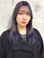 マーブル 町田(marble) ワンホンレイヤー/ミルクティーブロンド/ダークブルー/町田