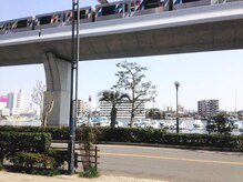 hairlinkきらく 金沢八景の雰囲気(美容室からは海が見えます♪)