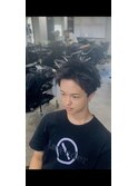 刈り上げスパイキーショート