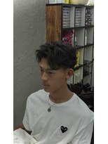 ホットヘアー (HOT HAIR)&nbsp;センターパート ニュアンスパーマ