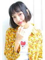 ロゼ 茨木(Rose)&nbsp;【Rose/茨木】ワンカール＿オン眉＿ボブ★