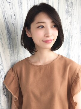 ランベリー(LANVERY) 【LANVERY】大人可愛いリラックスボブ/表参道/美髪/黒髪