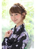 【個室】浴衣着付＆ヘアセット　￥9,720→￥6,480　個室料金無料