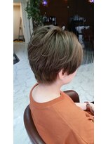 トモズヘアデザイン(Tomo's Hair Design) 【tomo’s】クリアアッシュショート