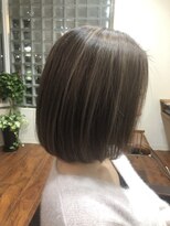 ムーヘアー(Muu hair)&nbsp;大人ボブスタイル＋ハイライト