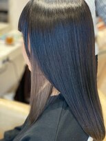 アクイール ピュール ヘア(Accueillir Pur hair) 【ピュールヘア】【平賀夏菜】暗髪×インナーカラー【見附】