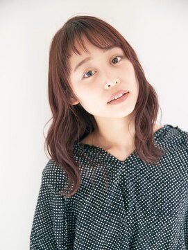 ジュール 池袋(Joule) フェミニンカール×ピンクベージュ　[池袋]