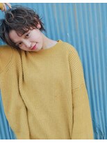 ヘアアンドデイスパ アグー(hair&dayspa AGU) 【横須賀中央 AGU】ミニマムショート セピアグレージュ