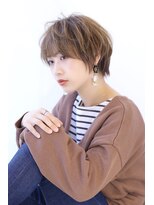 オーロ 宝塚店(ORO)&nbsp;イメチェンローライトフォギーベージュ小顔ワンサイドショート