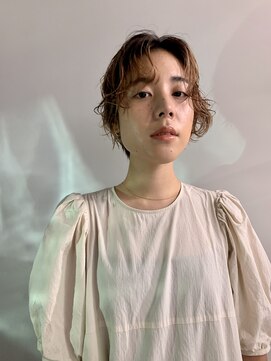 プレディカ(pledica) センター分けショートパーマ【pledica表参道】【学割U24】YUI