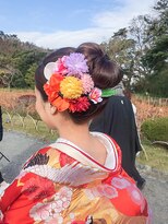 ブラウ ネイル パーティー(Blau Nail Party)&nbsp;つるんと和装アップ