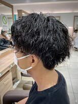 アッシュ 十日市場店(Ash)&nbsp;波巻きパーマスタイル