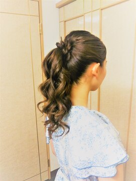 横濱ハイカラ美容院(haikara美容院) ポニーテール