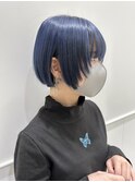 ネイビー×ブラック アンブレラカラー