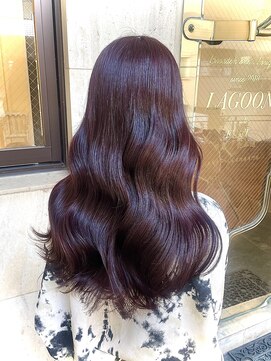 ラグーン 原宿 表参道(LAGOON) 【LAGOON】ブリーチなし/レッドブラウン/イメチェン似合わせ
