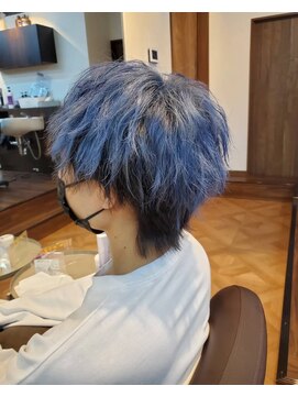 ライズ バイ レボ 柏店(RISE by REVO) カルマパーマ/アッシュブラック/ウルフ/ベリーショート/柏