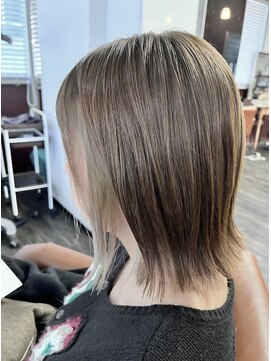 グリー ヘアープロデュース(Gree hair produce) 【Gree金子】インナーカラー/ベージュ/ミルクティーベージュ