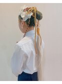 体育祭ヘアセット