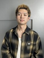 ゼスト リル 新宿(ZEST lill)&nbsp;スパイキーショート ハイトーンショート 落合陽世