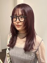 ローネス(LONESS) レイヤーロブ/ウルフレイヤーロング/ウルフロブ/ピンクヘアー