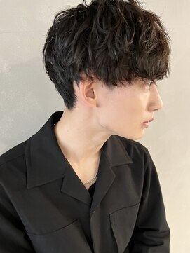 パーク(PARK) 【PARK】メンズミディアムショート×スパイラルパーマ