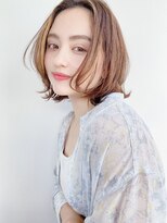 ケーツー エソラ池袋店(K-two)&nbsp;大人カジュアルなくびれボブ［髪質改善/池袋&目白&大塚］