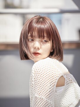 ヘアサロン ドットプラス 町田店(dot. plus) 【齋尾帆乃花】パツッとボブ