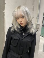 リム(LIM)&nbsp;ホワイト&ブラックウルフ