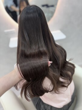 エス(Ess) ホワイトグレージュ /チェリーブラウン[髪質改善/ヘアセット]