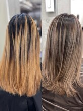 褪色後のことも計算されたオリジナルの配合で、カラーチェンジで何回でも新しい自分を見つけられます◎