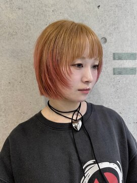 ハイプ(HYPE) 藤沢/ブリーチ/ダブルカラー/レイヤーボブ/ルーツカラー