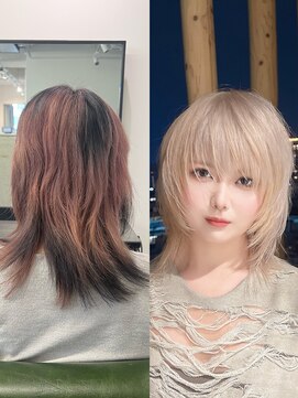 モニカ 原宿店(MONIQA) ムラ修正ホワイト