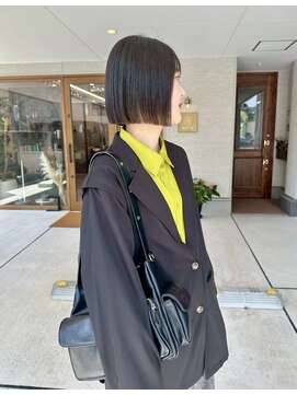 メリア(melia) 切りっぱなしボブ