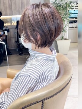 グランド(GRAND) ショートボブ髪型30代40代50代前髪あり前髪無し面長丸顔【西村ss