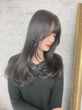 リラ(LILAC) レイヤーカット/ワンカール/顔周りレイヤー/10代/20代/30代