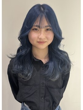 ヴィンスジオ 岐阜駅南(vince gio) ハイトーン/ブリーチカラー/ブルーカラー