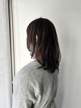 透明感ハイライト×レイヤースタイル