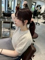 シェノン 梅田(CHAINON)&nbsp;梅田/クラゲヘアー/オリーブグレー/小顔/ココアベージュ