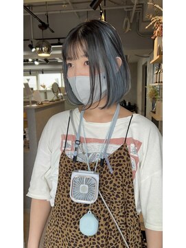 フォート(FORT) レイヤーカットケアブリーチダブルカラーボブ