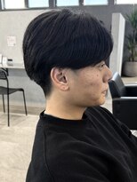 リオールバイニアウ(RE:ALL by Niau)&nbsp;MEN’S HAIR/サーフカール/刈り上げセンターパート/新田