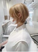 ショートカット×ひし形ショートボブ×前髪あり20代30代40代　a