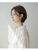 ゲイン(Gain)&nbsp;ショートカットx白髪ぼかしx髪質改善x縮毛矯正xダブルカラー