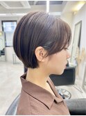 丸みショート　大人ショート　福岡ショート